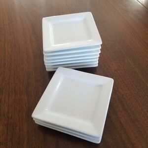 Libbey Appetizer Tasting Plates Set of 10 Plates